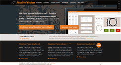 Desktop Screenshot of adaptive-vision.com